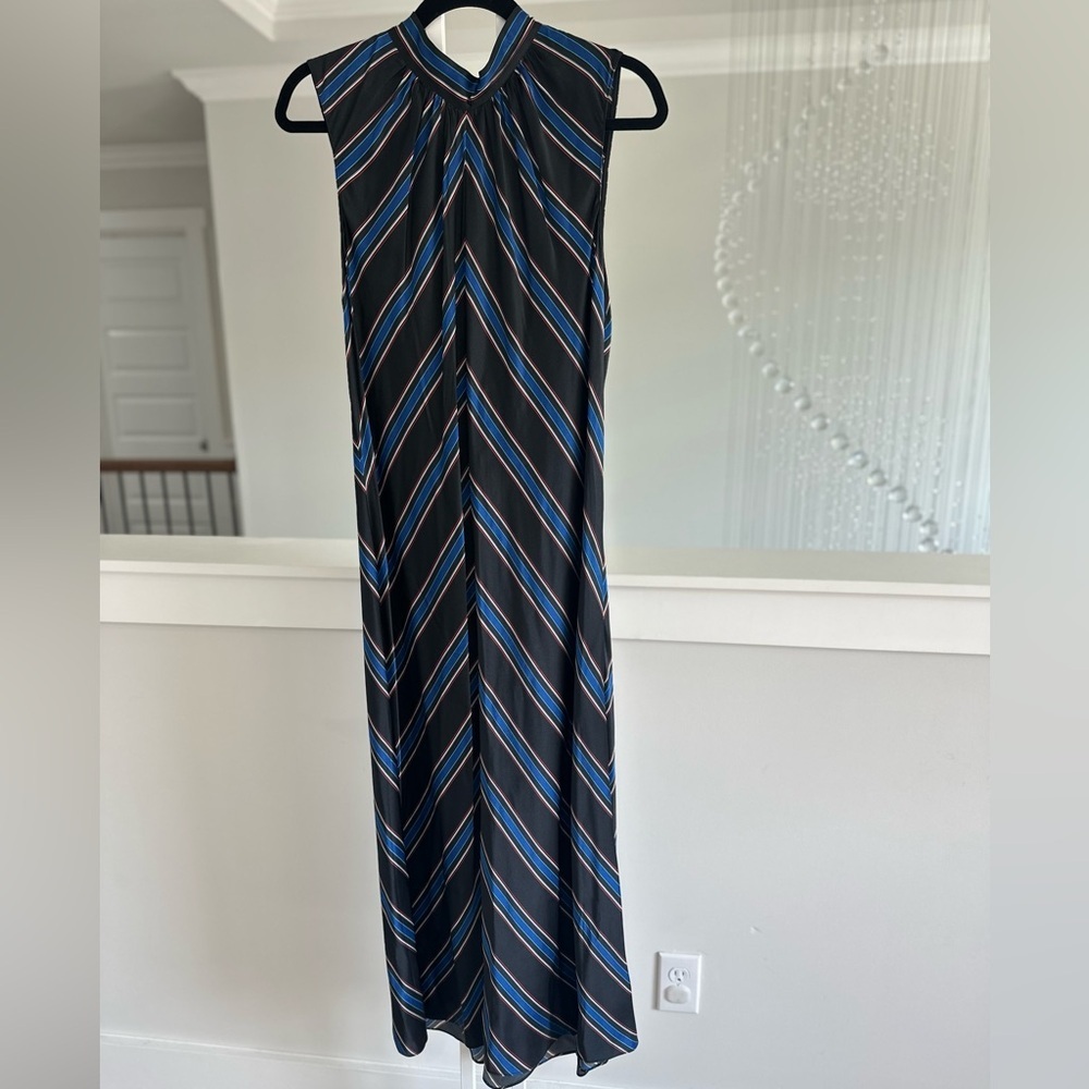 Sachin And Babi Striped Sleeveless Maxi Dress
